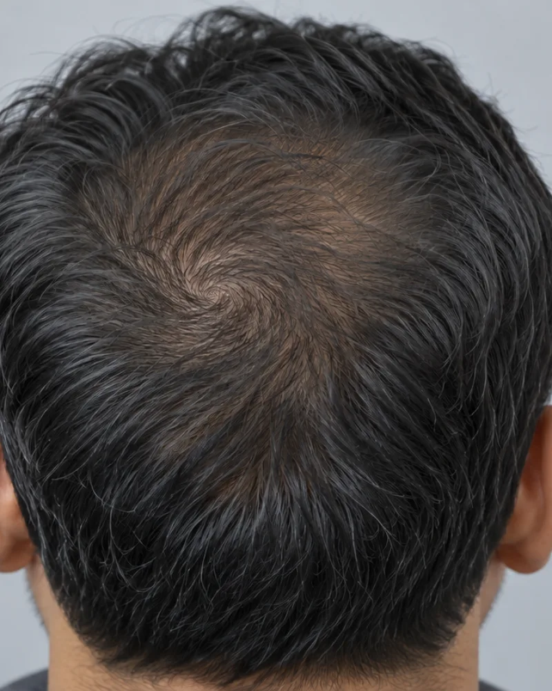Exosomes for Hair, illustrative after example