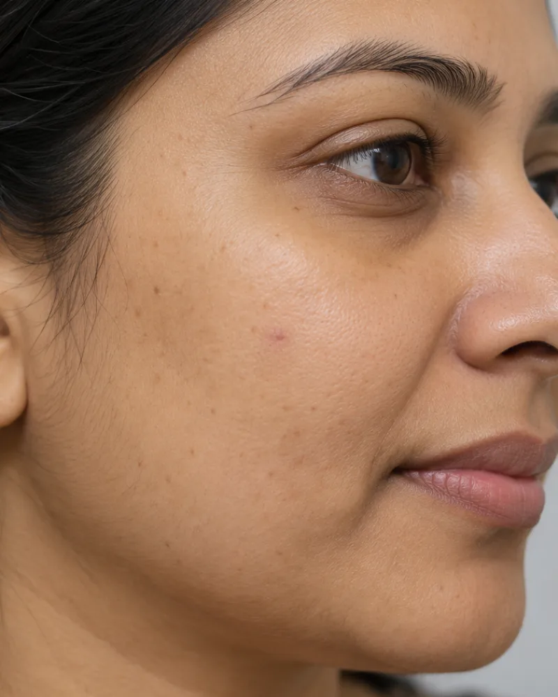 Mole Removal, illustrative after example