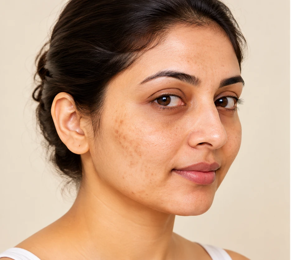 Oxygeneo / NeoBright Facial, illustrative before example